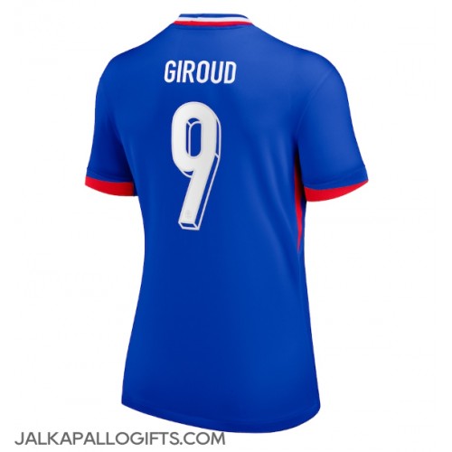 Ranska Olivier Giroud #9 Kotipaita Naiset EM-Kisat 2024 Lyhythihainen